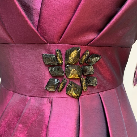 Size 6 Jessica Simpson Prom Homecoming Bridesmaid Short Cocktail Dress NWT - Picture 3 of 5